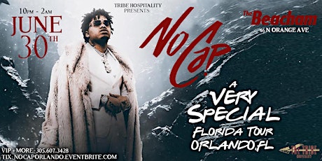NoCap: A VERY SPECIAL Florida Tour (The Beacham - Orlando, FL) tickets