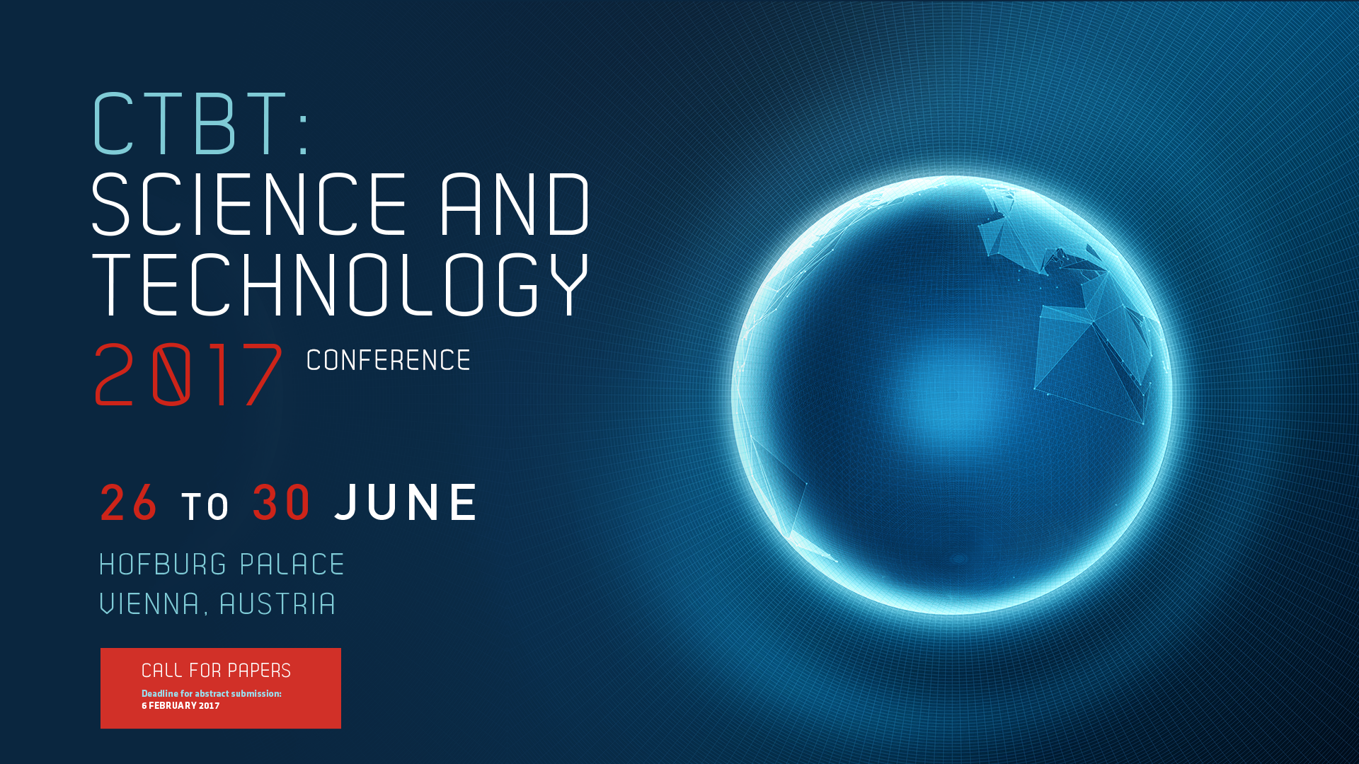 CTBT: Science and Technology 2017 Conference (SnT 2017) 