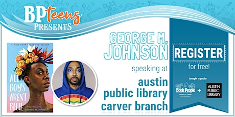 BookPeople Presents: An Evening with George M. Johnson and Patrice Caldwell tickets