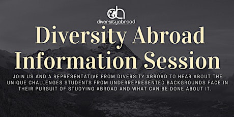Diversity Abroad Advisor Sessions @ CGIS primary image