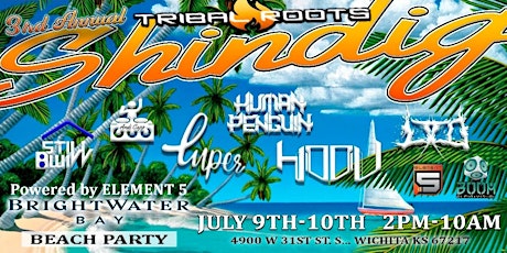 3rd Annual Shindig w\Tribal Roots tickets