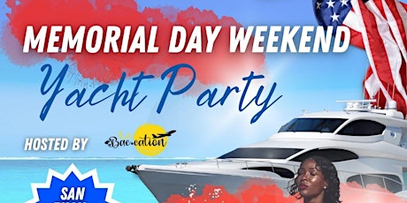 Red, White, and, Blue Memorial Day Yacht Party in PR ...