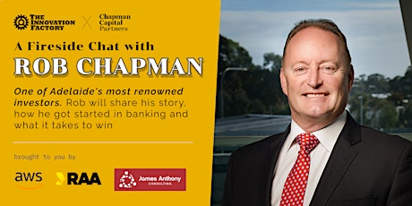 Fireside chat with Rob Chapman tickets