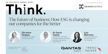 Think. – an exclusive dinner and live panel event at SETA Sydney tickets