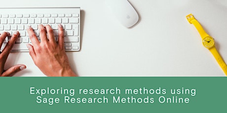 Exploring Research Methods Using Sage Research Methods Online tickets