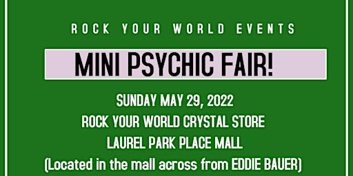 Mini Psychic Fair @ Laurel Park Place Mall - Livonia