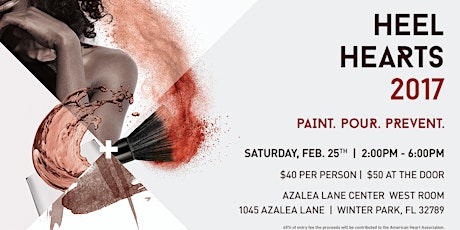 Heel Hearts 2017 Presents:Painting For A Cause Fundraiser  primary image