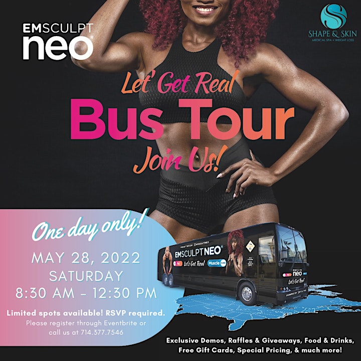 SHAPE & SKIN's Emsculpt Neo Bus Tour image