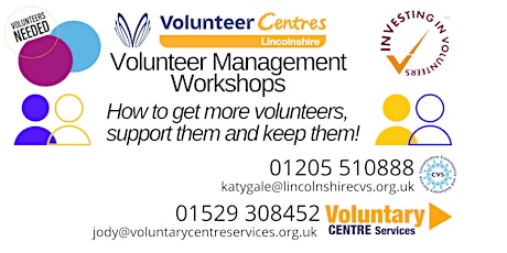 Volunteer Management Workshops (Sep / Oct 2022)