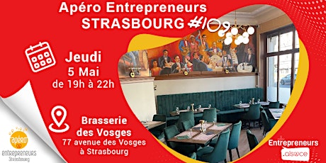 Apéro Entrepreneurs STRASBOURG  #108 - Brasserie des Vosges