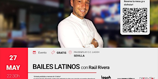Noche de Bailes Latinos con Raúl Rivera