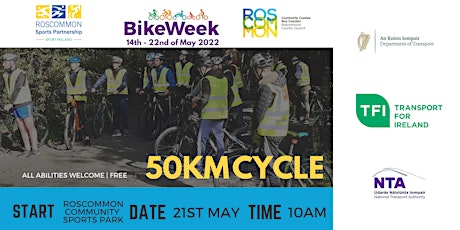 Bike Week - 50KM Cycle tickets
