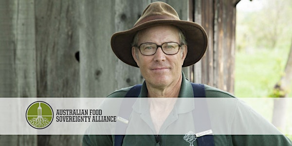 Joel Salatin at Jonai Farms -Legal Defence Fund Fundraiser