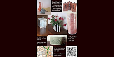 Loblolly Ceramics Late May Sale tickets