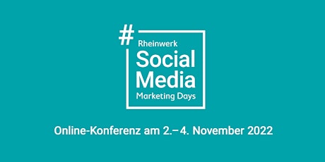 Rheinwerk Social Media Marketing Days 2022 tickets