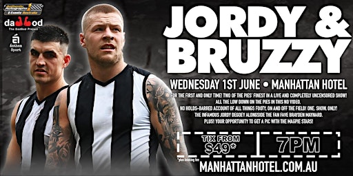 Jordy and Bruzzy LIVE at Manhattan Hotel, Ringwood!