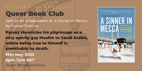 Hidayah Queer Book Club - A Sinner in Mecca tickets