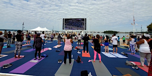 FREE Saturday Morning Yoga at National Harbor