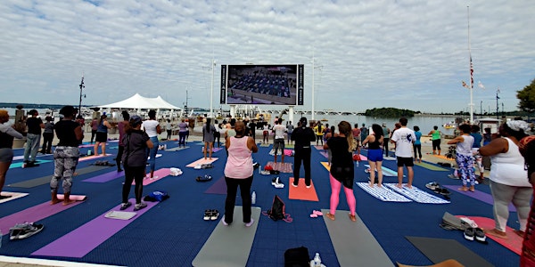 FREE Saturday Morning Yoga at National Harbor