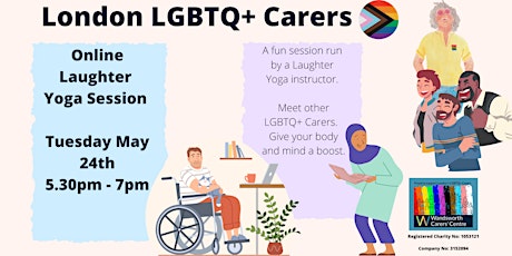 Online Laughter Yoga - London LGBTQ+ unpaid Carers tickets