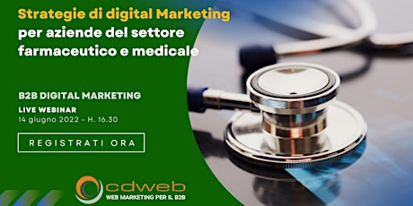 Digital marketing per aziende farmaceutiche e medicali tickets