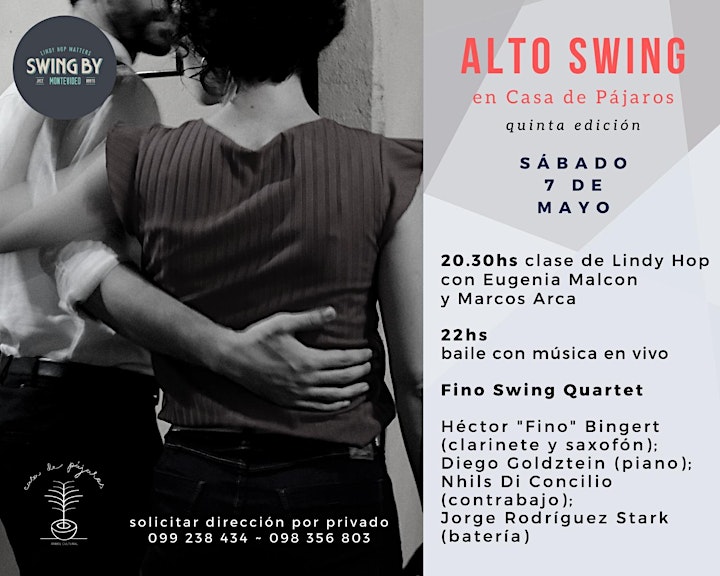 Imagen de Alto Swing - Quinta Edición. Fino Swing Quartet en Vivo