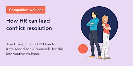 How HR can lead conflict resolution tickets
