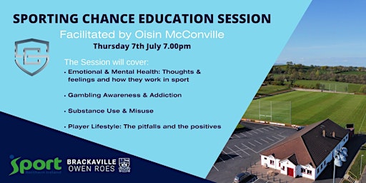 Sporting Chance Education Session with Oisin McConville