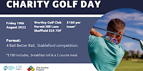 Charity Golf Day tickets