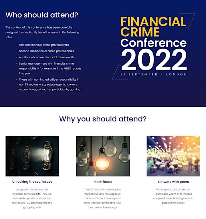 Avyse Financial Crime Conference 2022 image