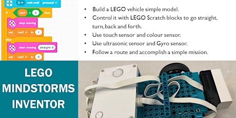 LEGO MindStorms Inventor Smart Carrier Workshops (1 hours * 4 lessons) tickets