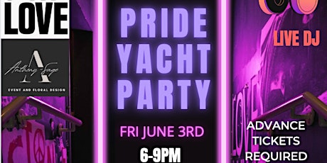 Pride Annual Yacht Party - Neon Theme tickets