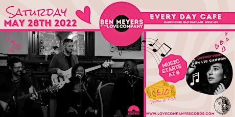 Ben Meyers & The Love Company Live tickets