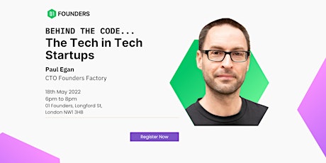 Behind The Code...The Tech in Tech Startups tickets