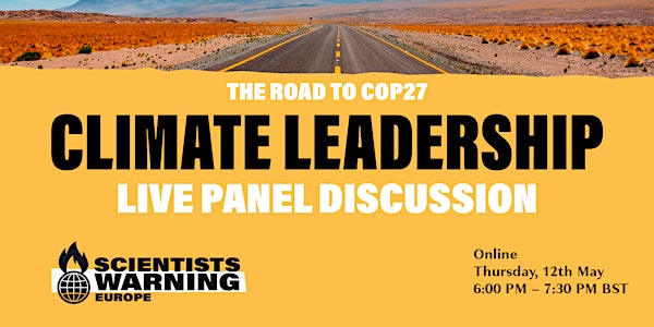 Climate Leadership - The Road to COP27