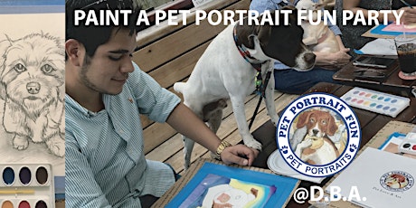 Pints and Pups-  Paint and Sip Pet Portrait Fun- D.B.A East Village tickets
