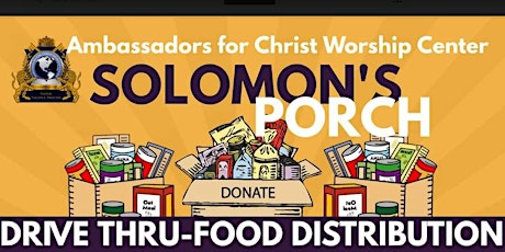Solomon's Porch Food Pantry - Saturday Distribution tickets
