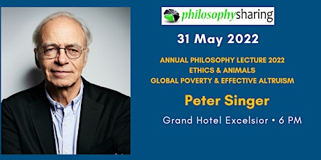 Annual Philosophy Lecture 2022 - Peter Singer tickets