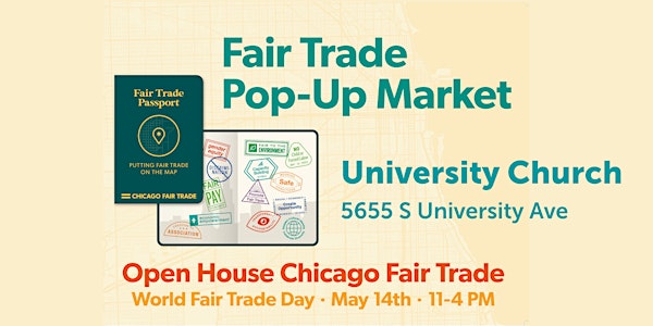 Fair Trade Pop-Up Market in Hyde Park: Open House Chicago Fair Trade