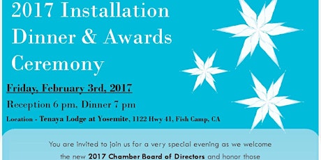 2017 Installation Dinner & Award Ceremony - Oakhurst Chamber of Commerce primary image