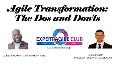 Agile Transformation: The Dos and Don'ts tickets