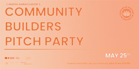 Community Builders Grant Pitch Party! tickets