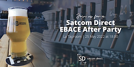 Satcom Direct's EBACE 2022 After Party billets