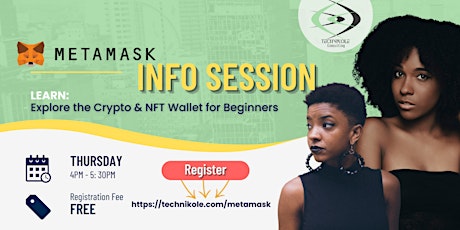 Metamask Info Session | Beginner Crypto Wallet [FREE] tickets