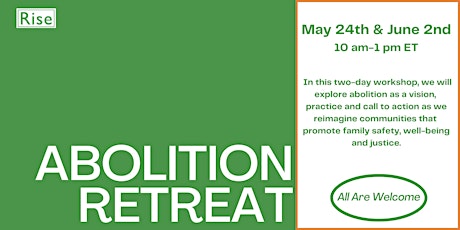 Abolition Retreat Day Two tickets