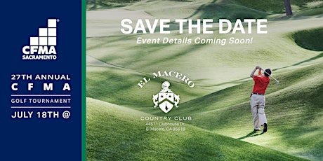 CFMA Sacramento - 27th Annual Golf Tournament tickets