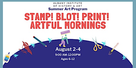 Stamp! Blot! Print!  | Summer Art Program tickets