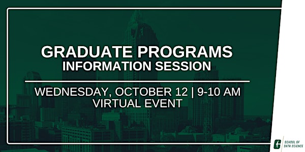 Graduate Programs Virtual Information Session