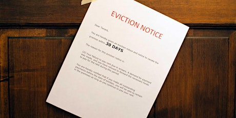 Evictions during a  Real Estate Transaction tickets