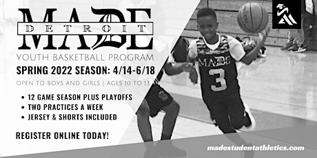 Detroit MADE youth basketball team (Spring II Season) primary image